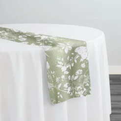Vintage Butterfly (Slub Print) Table Runner