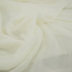 Voile Drapery Panel in Ivory