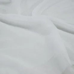 Voile Drapery Panel in White
