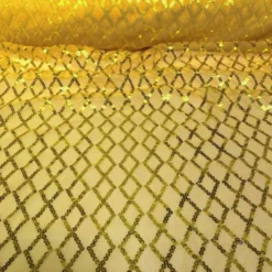 Vortex Sequins Table Linen in Yellow