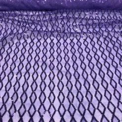 Vortex Sequins Table Linen in Purple