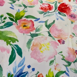 Watercolor Bouquet (Poly Print) Table Linen