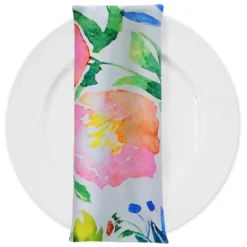 Watercolor Bouquet (Poly Print) Table Napkin