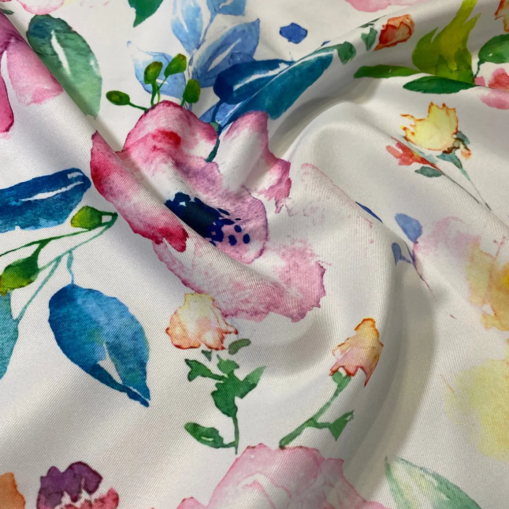 Watercolor Bouquet (Poly Print) Table Napkin