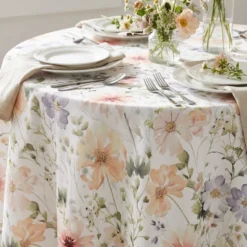 Wildflower Garden (Poly Print) Table Linen