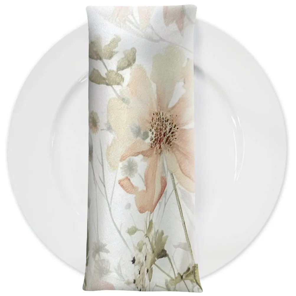 Wildflower Garden (Poly Print) Table Napkin