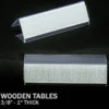 3/8"-1" Wooden Table Skirting Clip