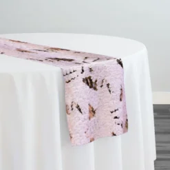 Zenya Sequins Table Runner in Blush