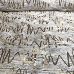 Zion Jacquard Table Linen in Gold