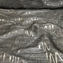 Zion Jacquard Table Linen in Silver
